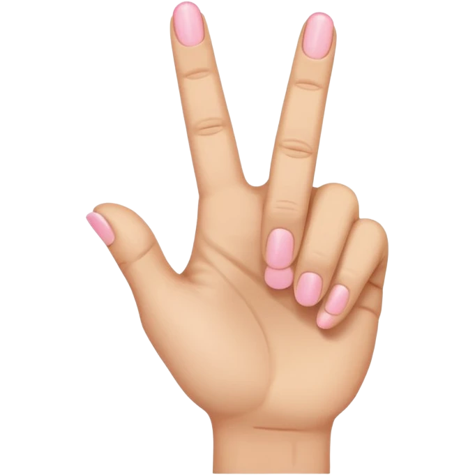 Like the middle finger flipping off emoji but with the pinky finger only (pinky finger flipping off) emoji