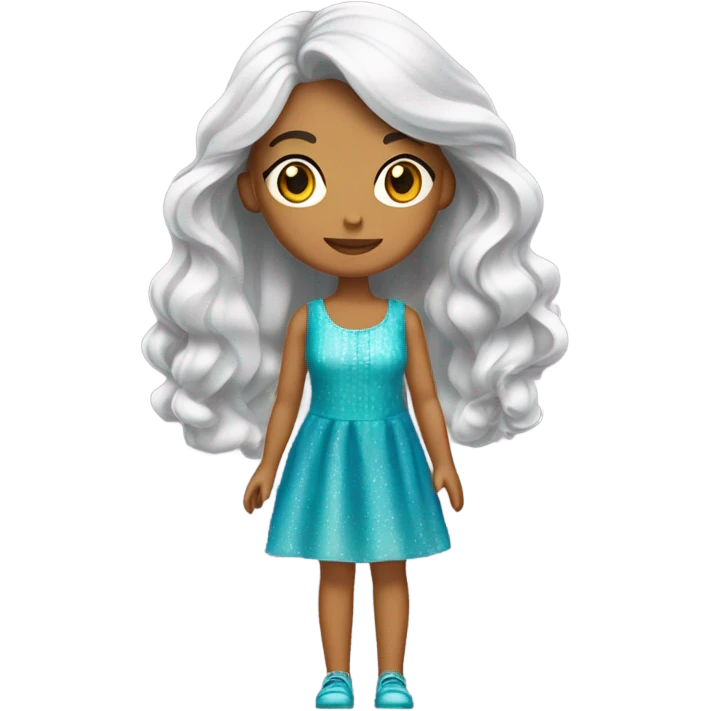 muñeca de plastico emoji