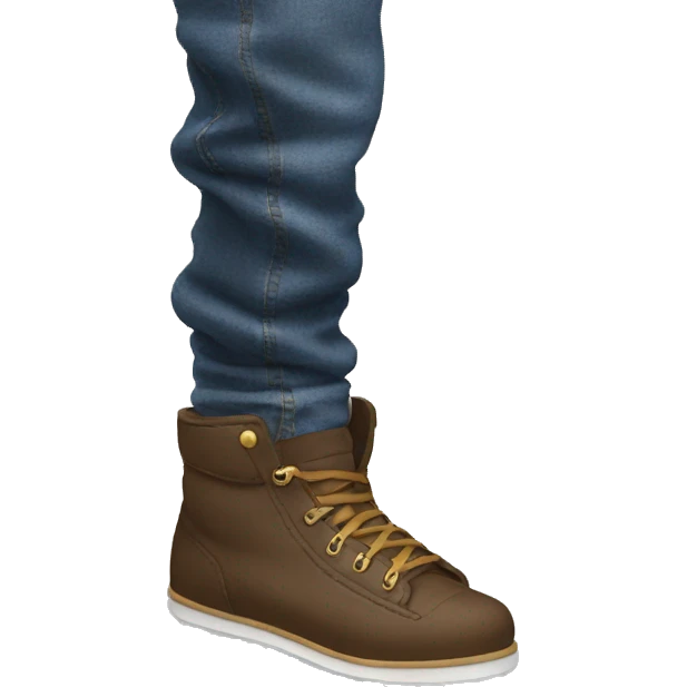 half a foot emoji