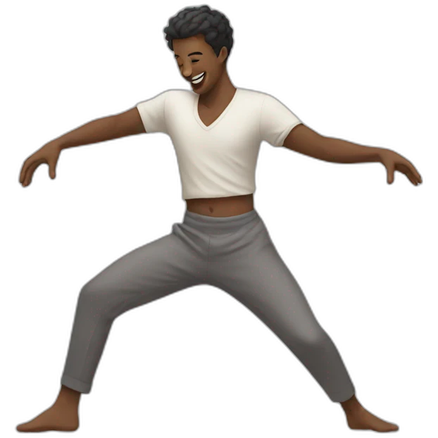 Chat qui danse emoji