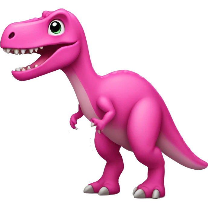 pink dinosaur  emoji