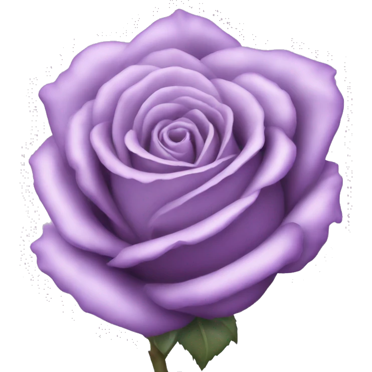 Lilac rose emoji