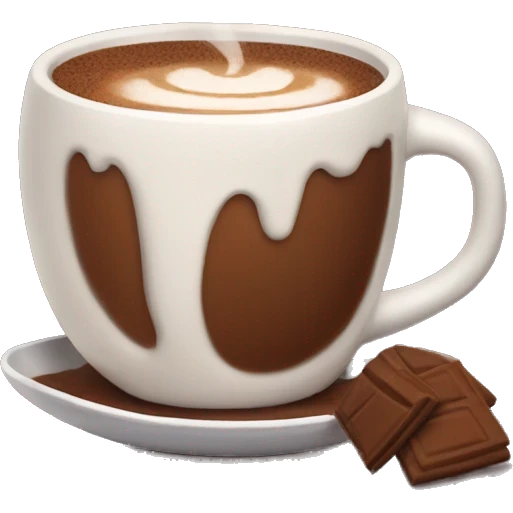 Hot coco in a mug emoji