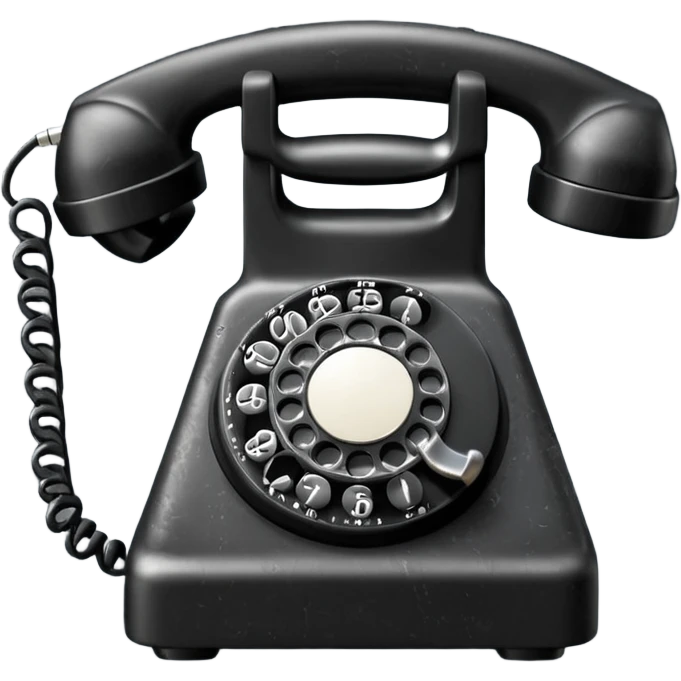 old phone emoji