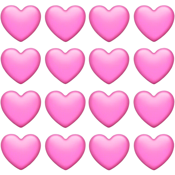 Cute hearts  emoji