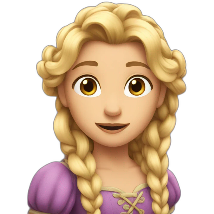 raiponce emoji