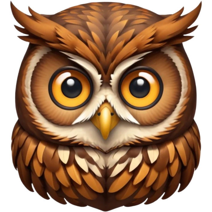 🤓🦉 emoji