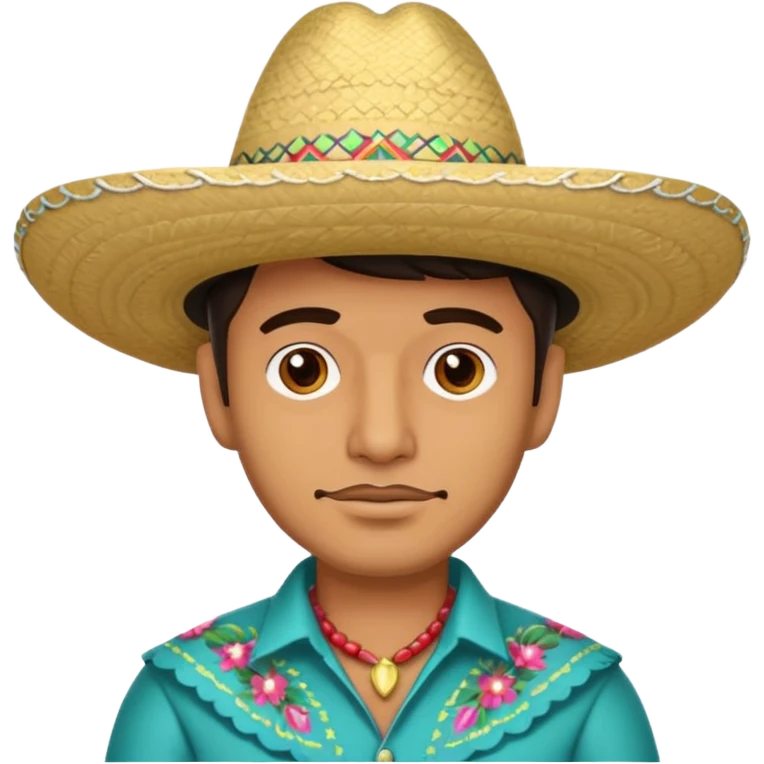Tejana sombrero hombre emoji
