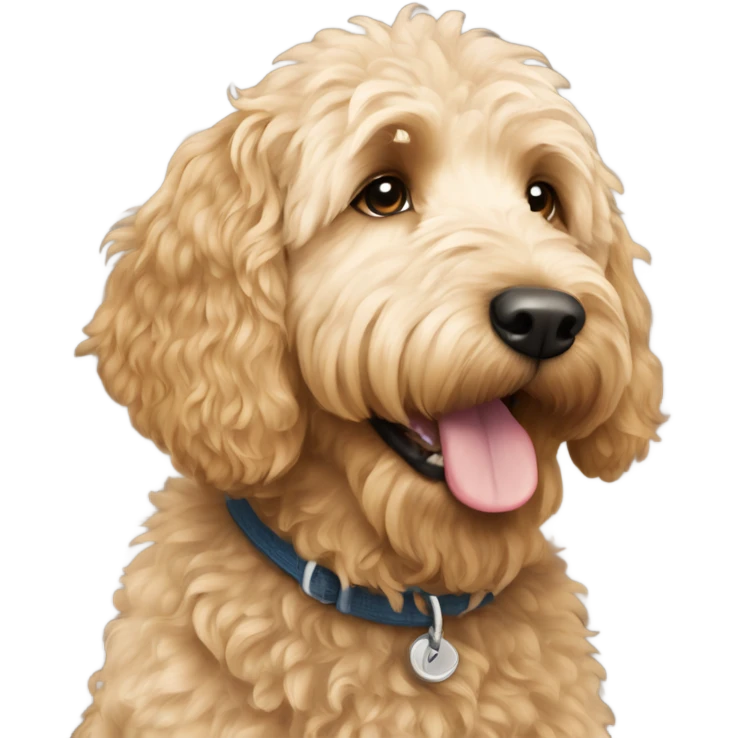 Goldendoodle emoji