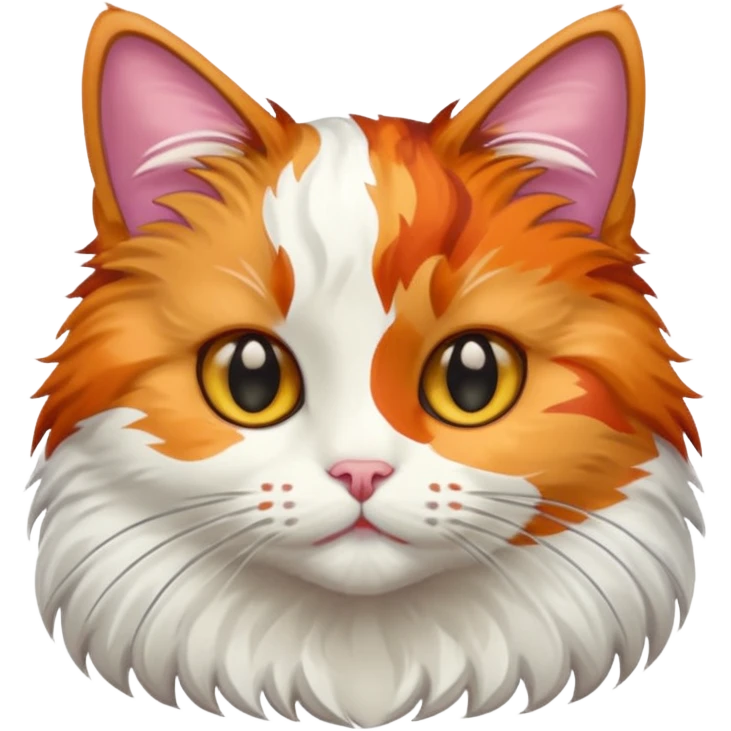 Calico cat emoji