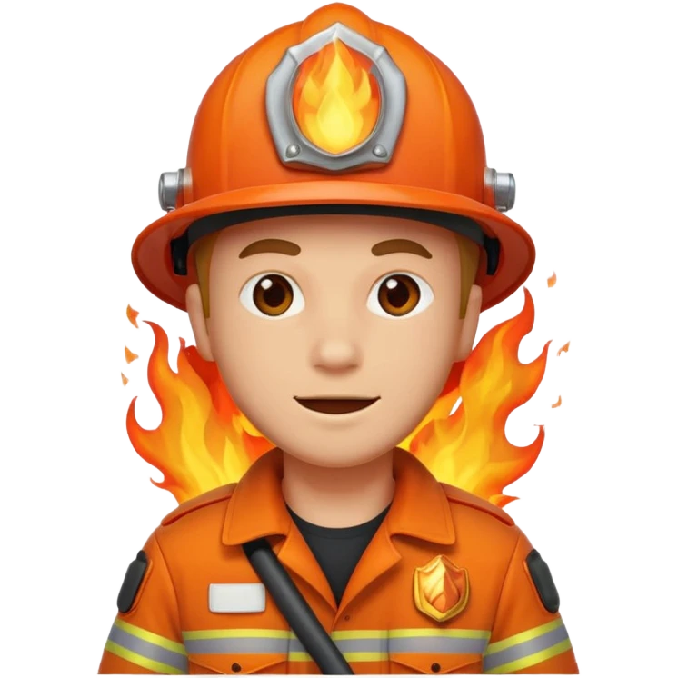 fire man emoji