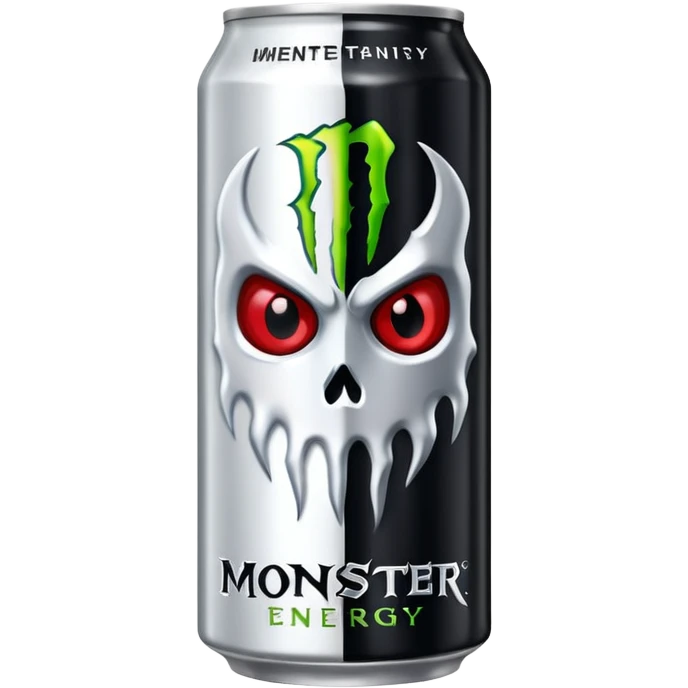 white monster, the drink emoji