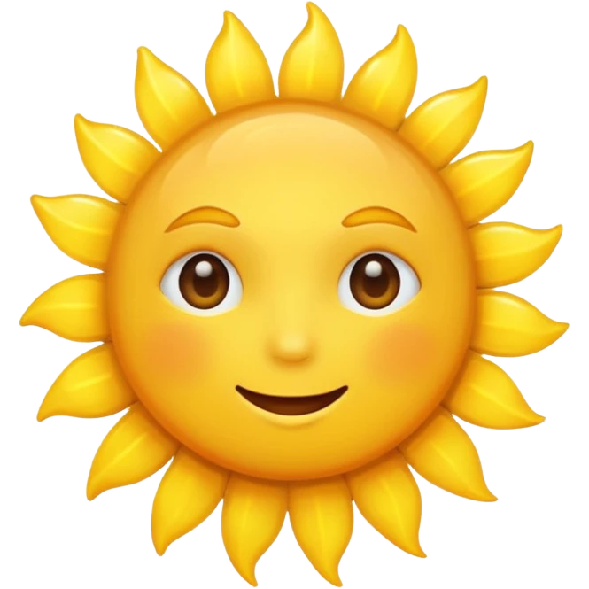 sun emoji