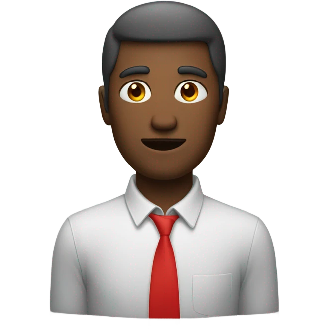 man with an red exclamation mark emoji