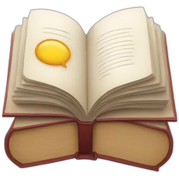 A book emoji