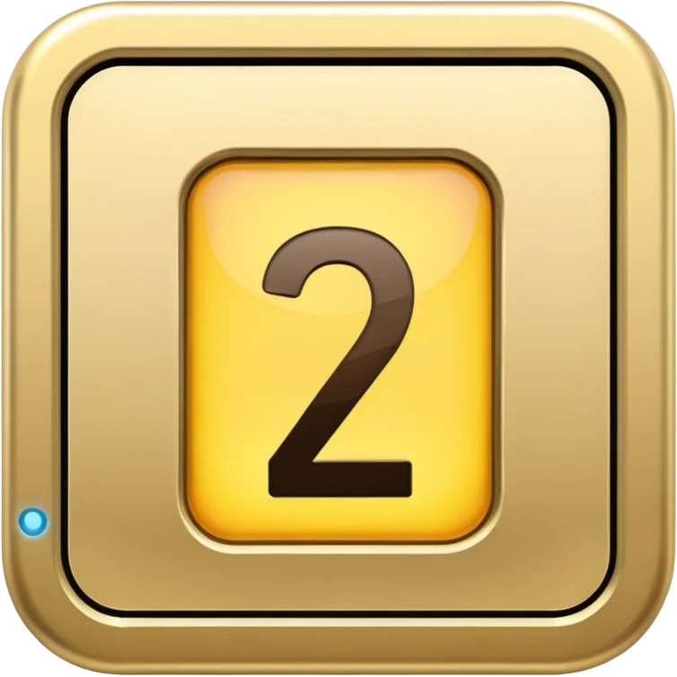 room number sign with spotlight emoji