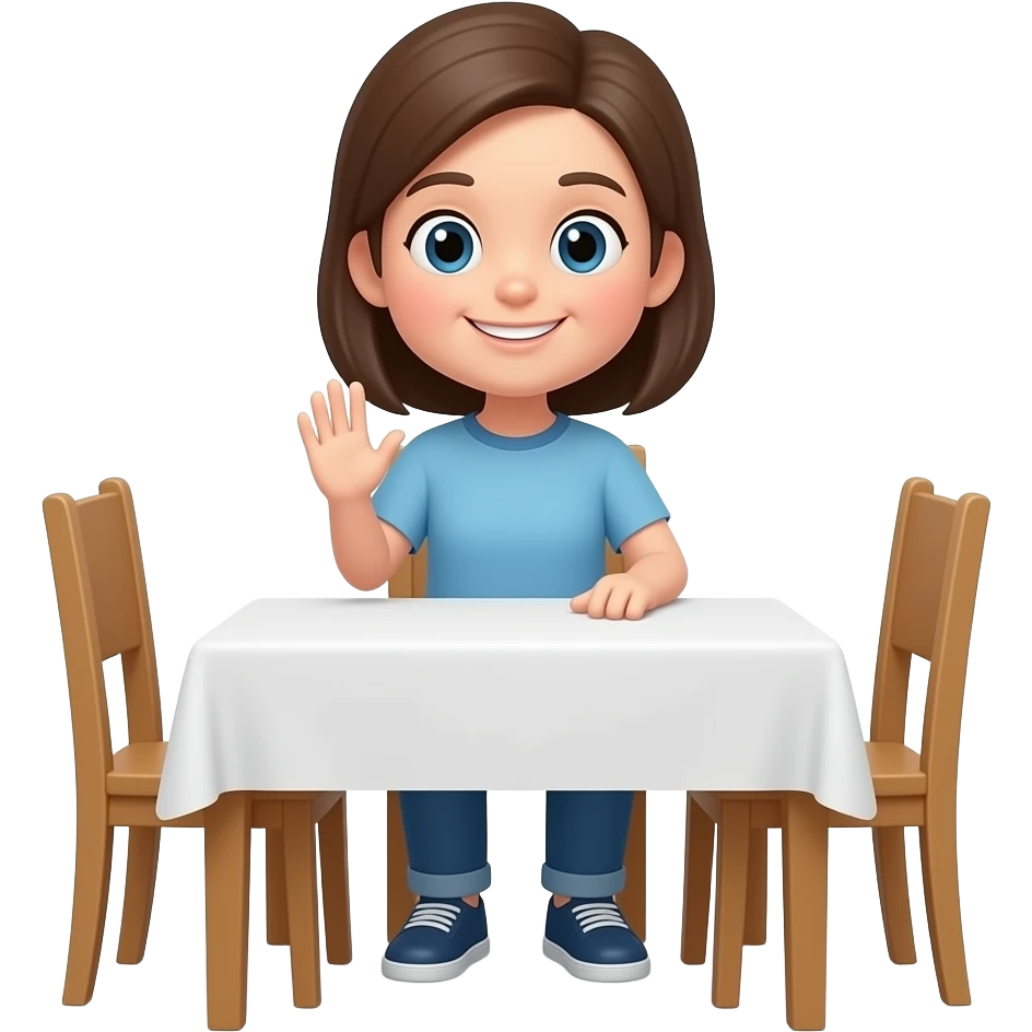 dining room cute clean smiley emoji emoji