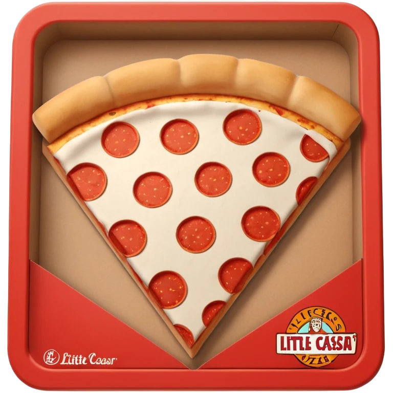 Little Caesar’s pizza box emoji