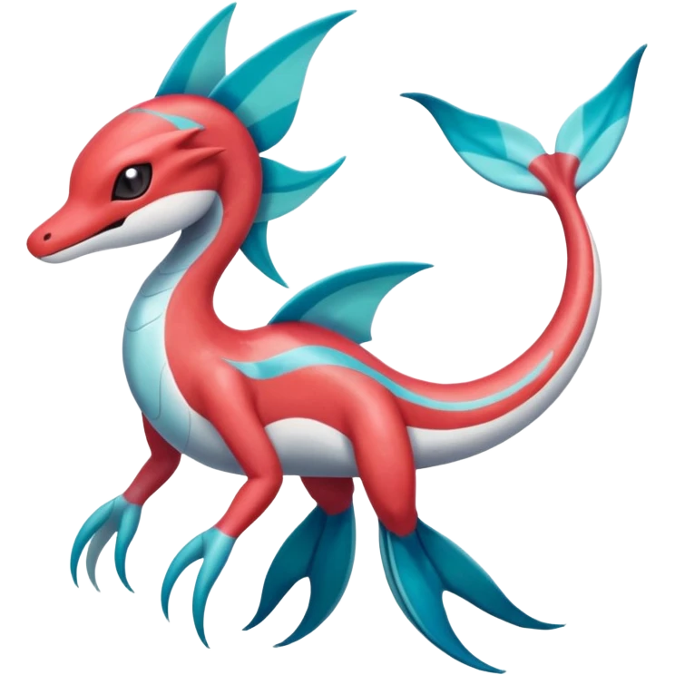 Meloetta-Milotic-Inteleon-Heliolisk-Helioptile-Salamence-Salandit-Latias-Fakémon-creature-hybrid emoji