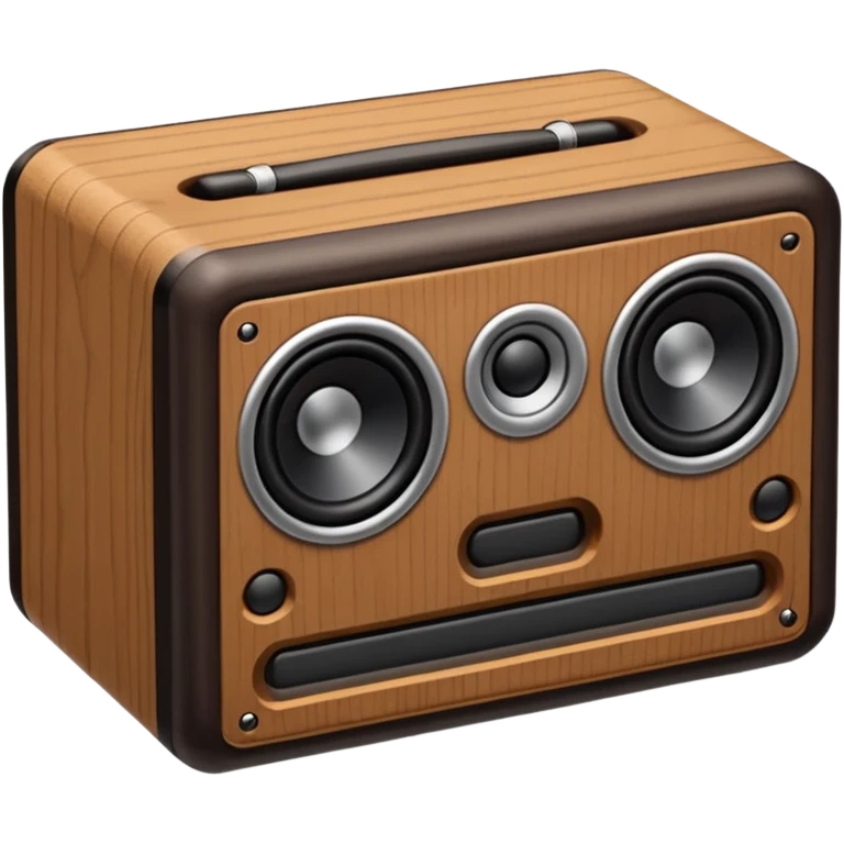  sound box stage 2d angle  emoji