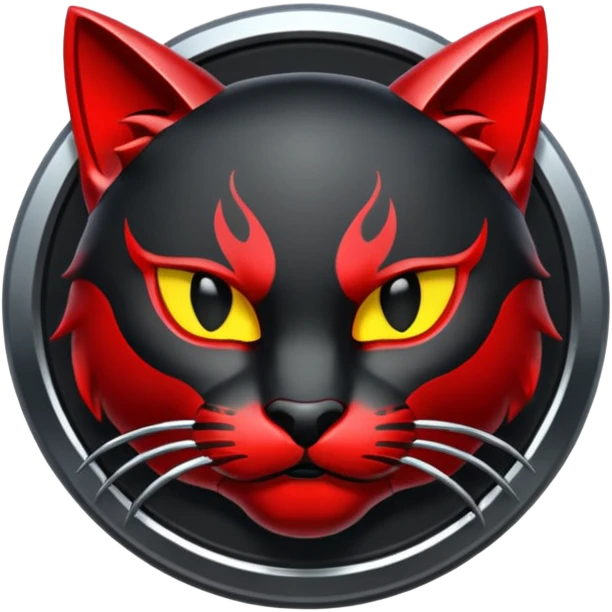 Hellcat emblem emoji