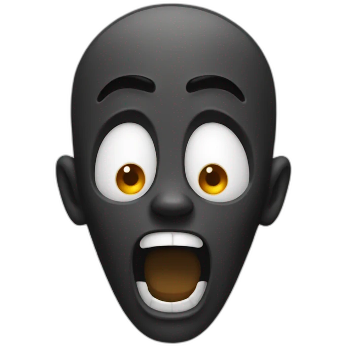 Scream emoji