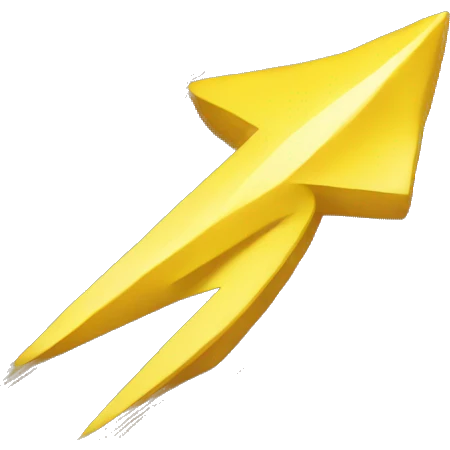 a yellow thunder bolt reading a text messag emoji