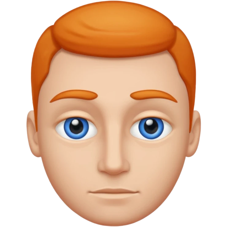 A man with @ in eyes emoji
