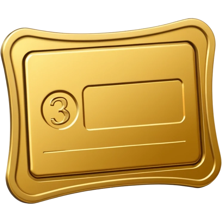 golden ticket emoji