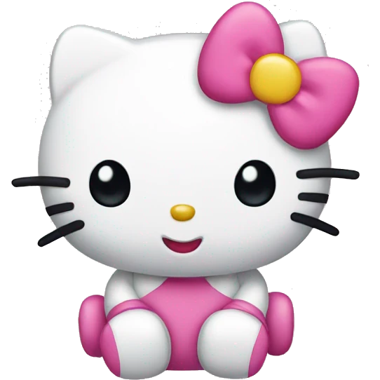 Hello kitty emoji