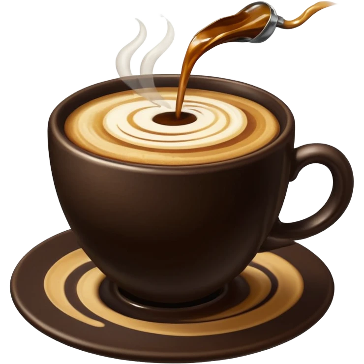 espresso with oil emoji