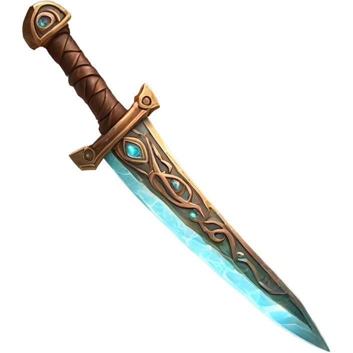 Magic Copper sword emoji