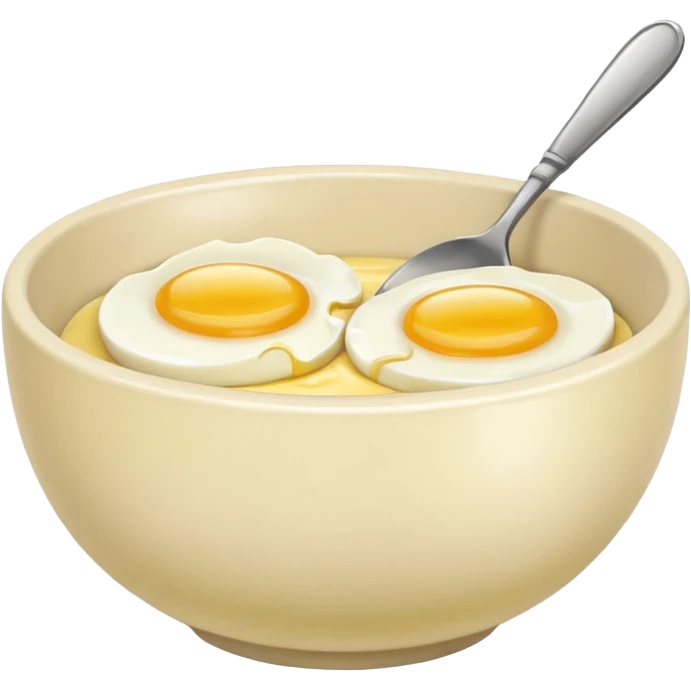 Mixing eggs emoji