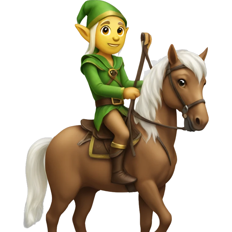 Elf on a horse  emoji