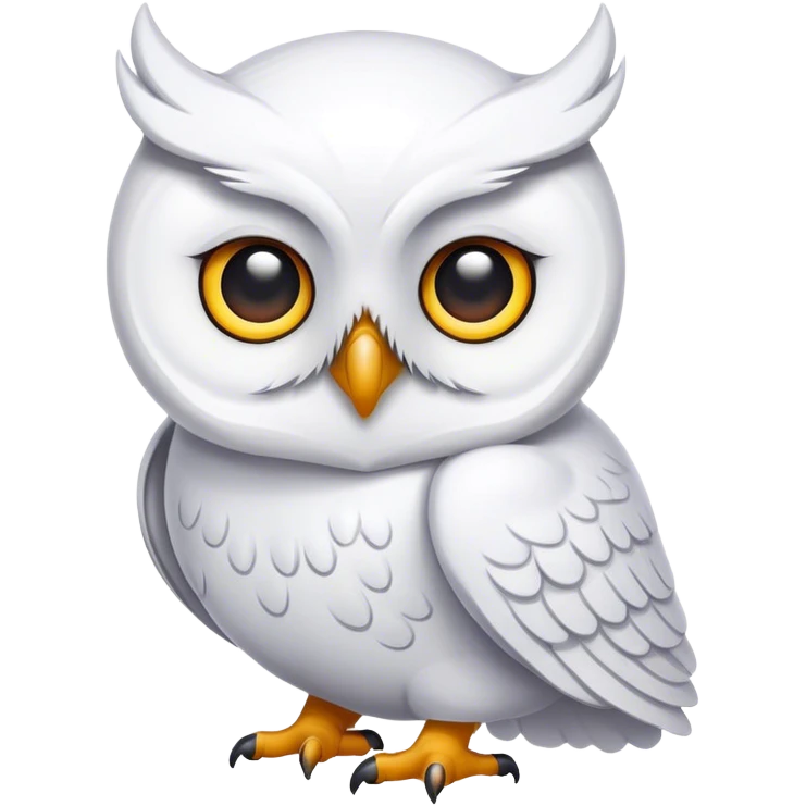 White owl emoji