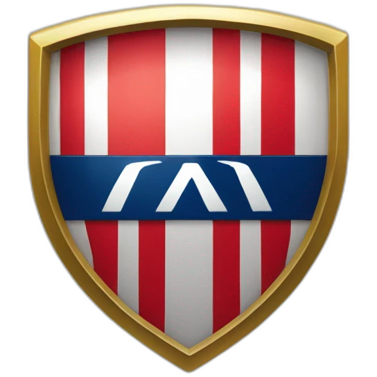 Escudo Atlético de Madrid original emoji