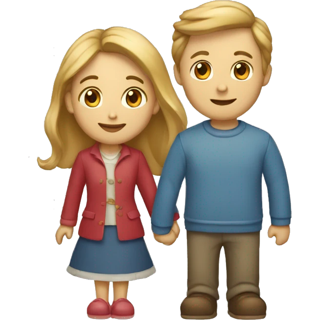 Un homme et une femme amoureux emoji