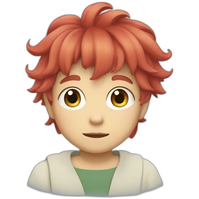 ponyo from studio ghibli emoji