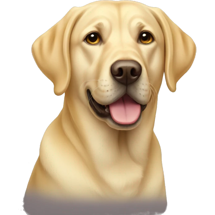 Yellow Labrador  emoji