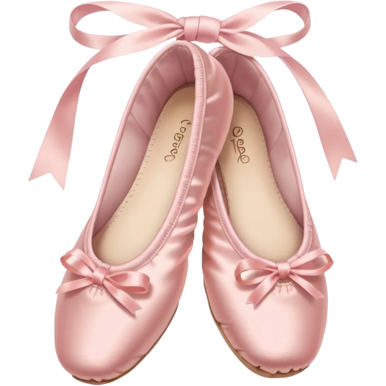 pastel pink ballet shoes emoji
