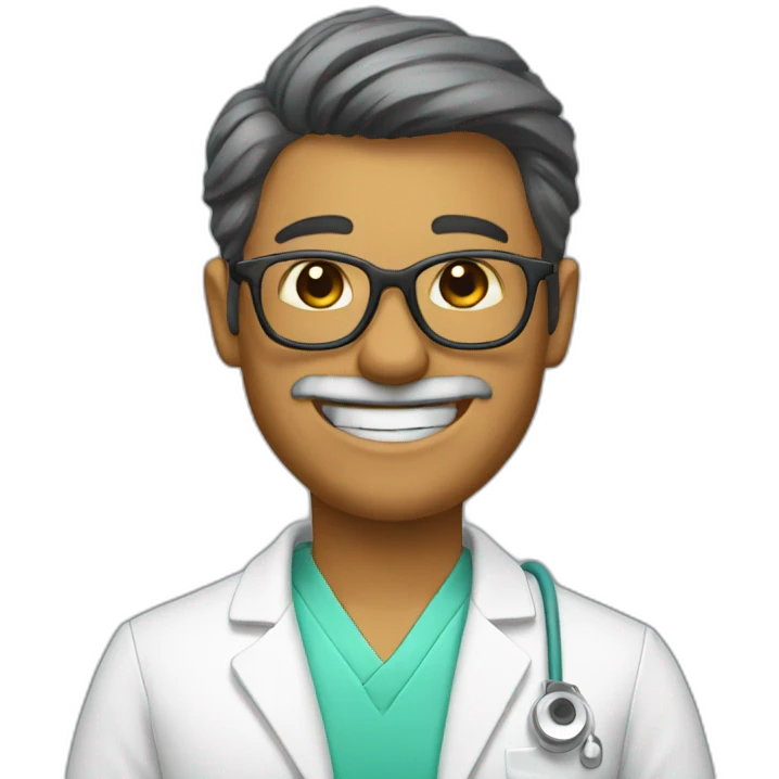 Teacher of dentistry emoji