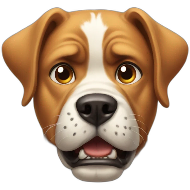 dog angry emoji