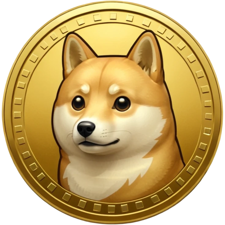 dogecoin crypto emoji