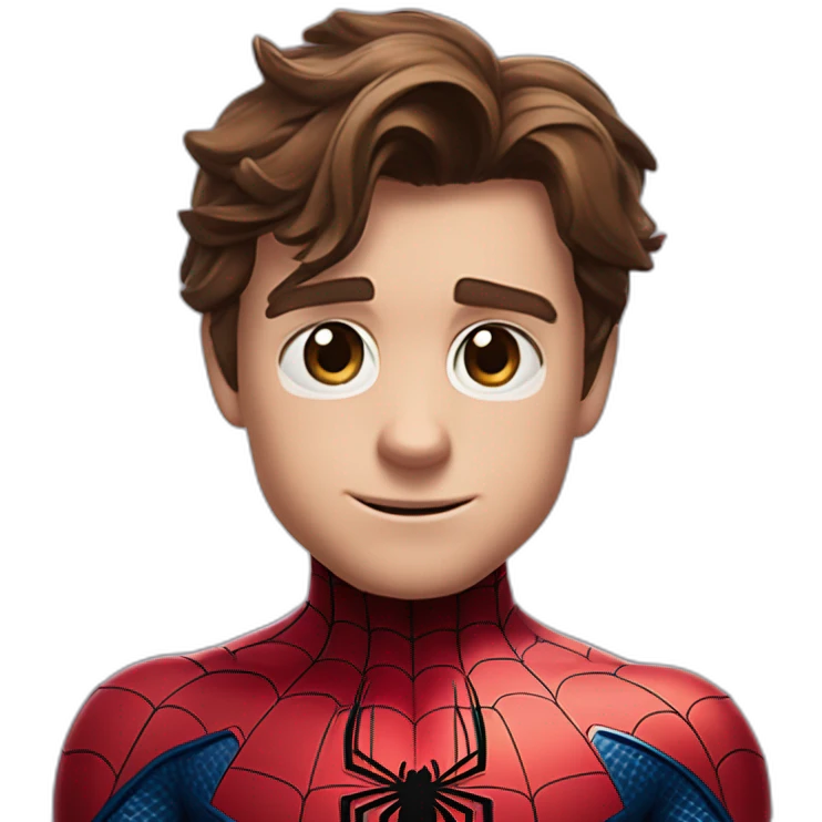 spider man du film avengers infinity war tom holland emoji