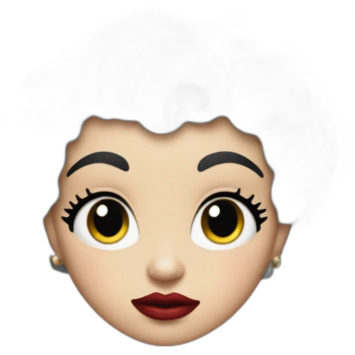 Tough Betty Boop emoji
