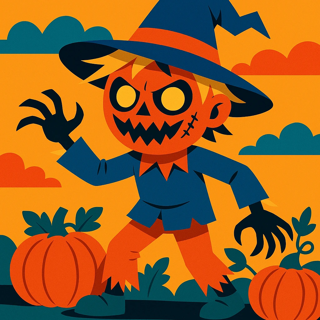 scary scarecrow boy emoji