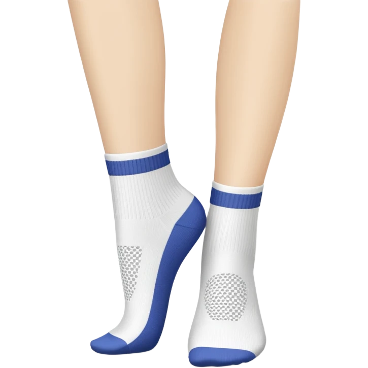 Pilates Grip sock  emoji