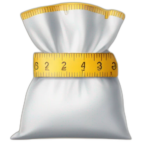 ruler in a bag emoji
