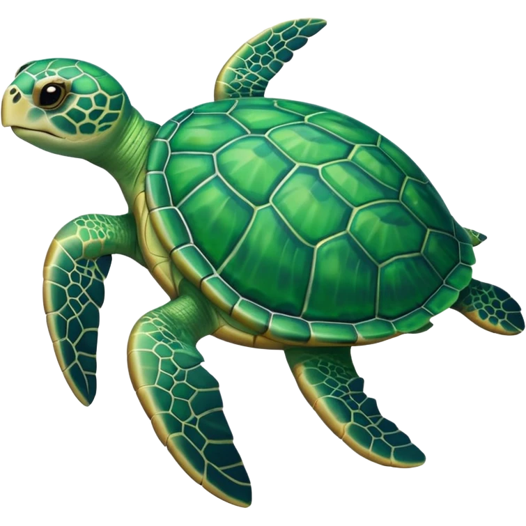 Sea turtle emoji
