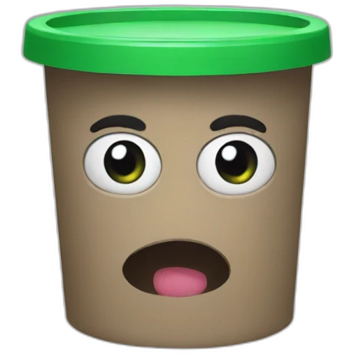 poubelle emoji